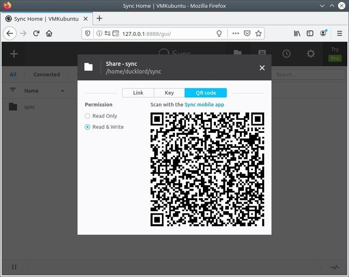 Делитесь где угодно с помощью Sync Share Qr