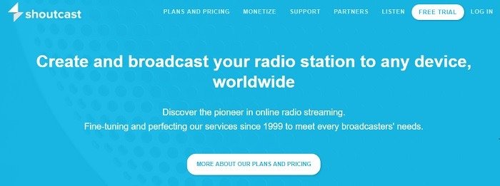 Изображение для Shoutcast