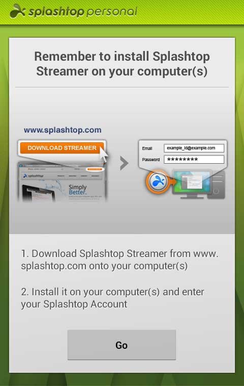 Splashtop 2 для Android и Windows Mobile 3