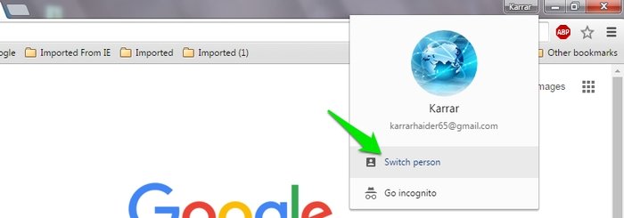 Переключить-Chrome-пользователя-переключить-человека