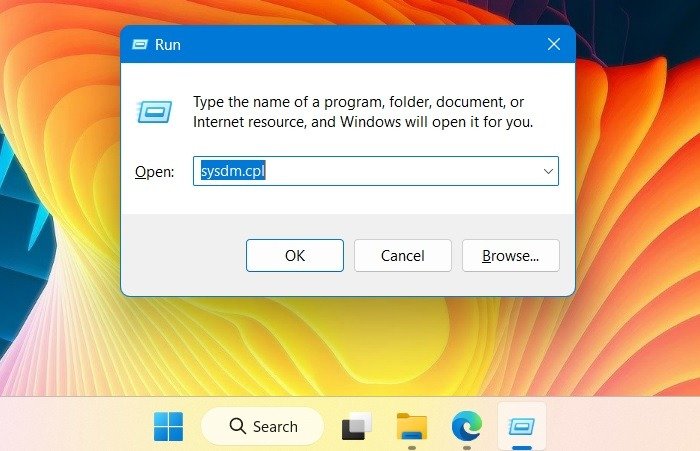 Восстановление системы Windows Run Sysdm Cpl