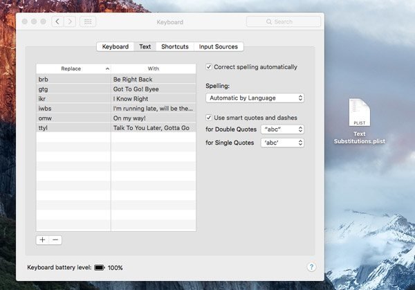 Текст-Ярлыки-Mac-plist