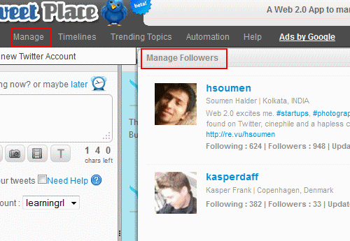 TweetPlace-manage-followers