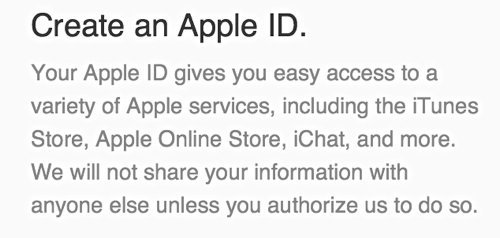 Два шага — Apple ID