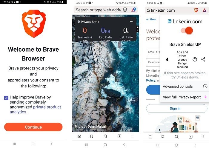 Альтернативы UC Brave Browser