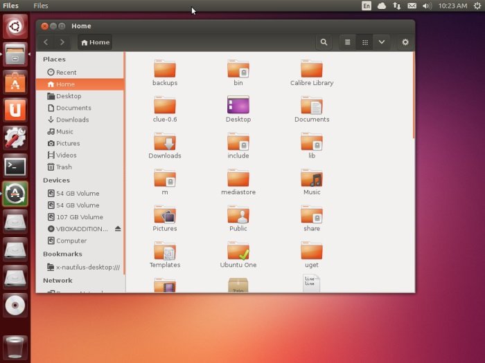 Ubuntu-рабочий стол