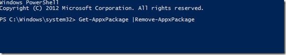 Удаление предустановленных программ Windows 8 — Powershell