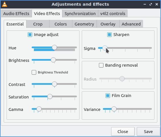 Обновленные видео Vlc Sharpen Grain