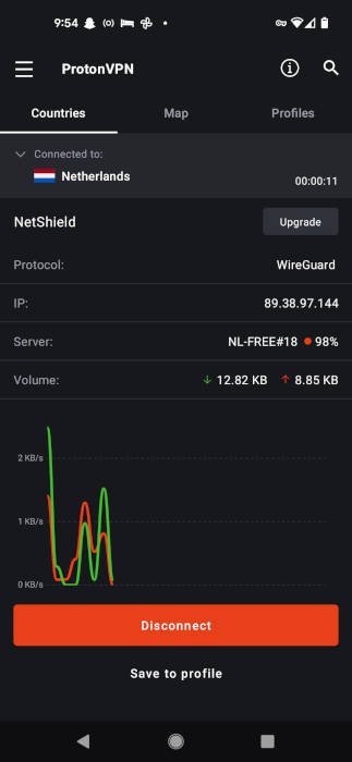 VPN-приложения Protonvpn Основное 1