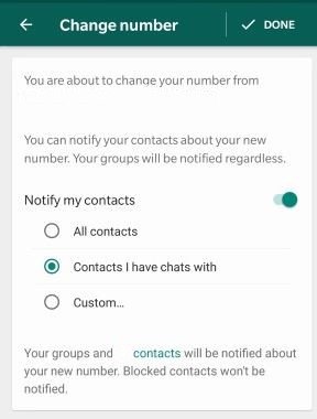 WhatsApp-уведомить