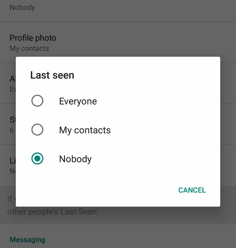 WhatsApp-конфиденциальность-последний раз-никого не видели