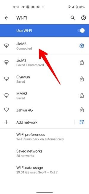 Найти пароль Wi-Fi Android