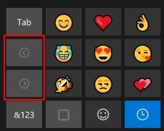 Windows-10-emoji-стрелки