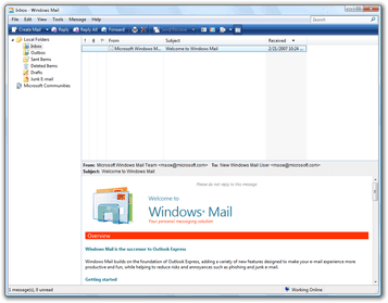 windows-live-mail-интерфейс