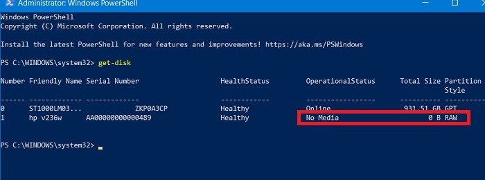 Загрузочный USB-диск Windows Powershell По<h2><span id=