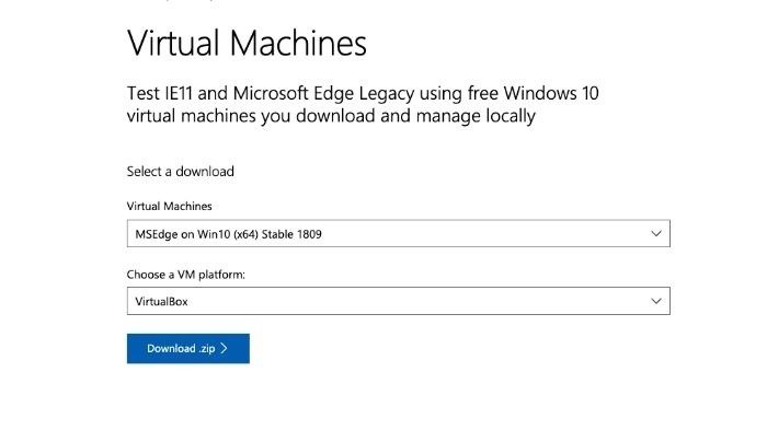 Windows VM Edge