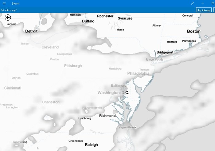 Приложения для Windows Weather Storm Stormgeo Cloud Cover