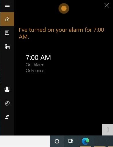 Таймеры будильников Windows10 Набор будильников Cortana