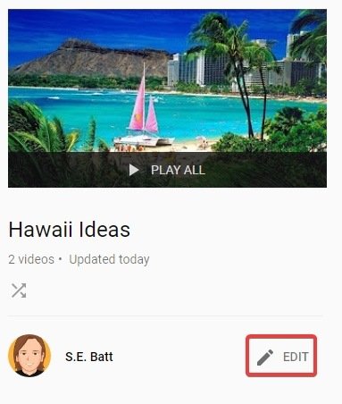 youtube-плейлист-редактировать
