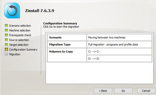 Zinstall Migration Full Sourcetransfer Компьютер