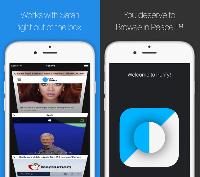 блокировщик рекламы-ios-9-purify-app