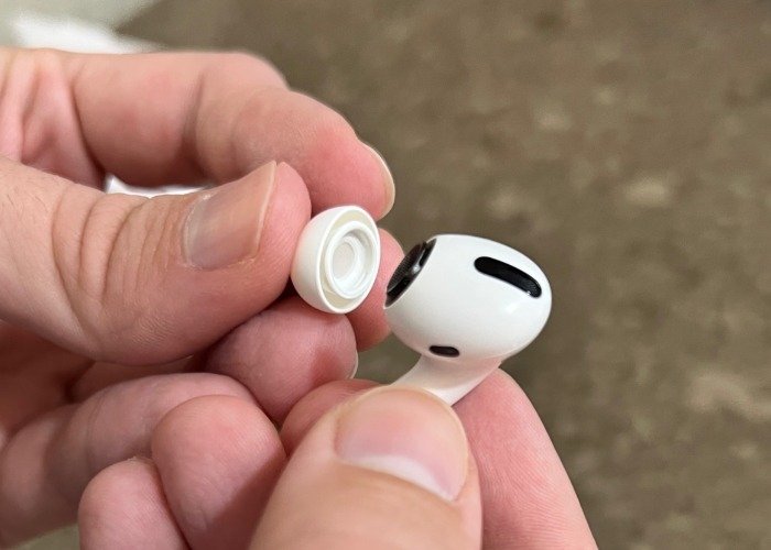 Наконечник Airpods закрепите