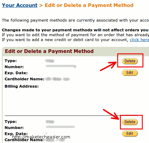 Amazon-удалить-кредитную-карту