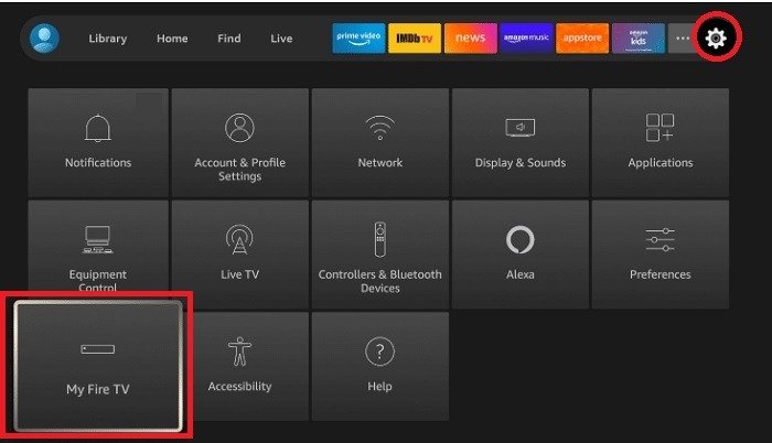 Amazon Fire Stick не работают настройки