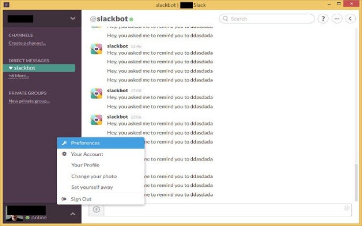 Android-приложения для Chromebook-Slack