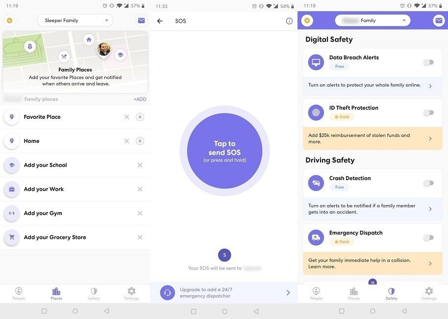 Приложения для Android делятся местоположением Life 360