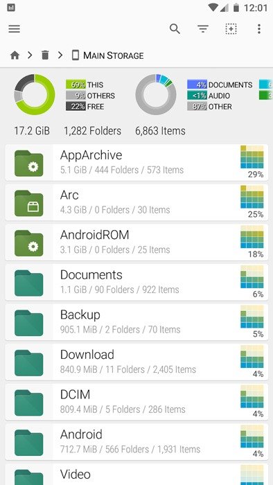 Приложения для файлового менеджера Android Fx File Explorer