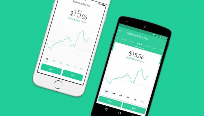 Android-инвестиционные приложения-Robinhood