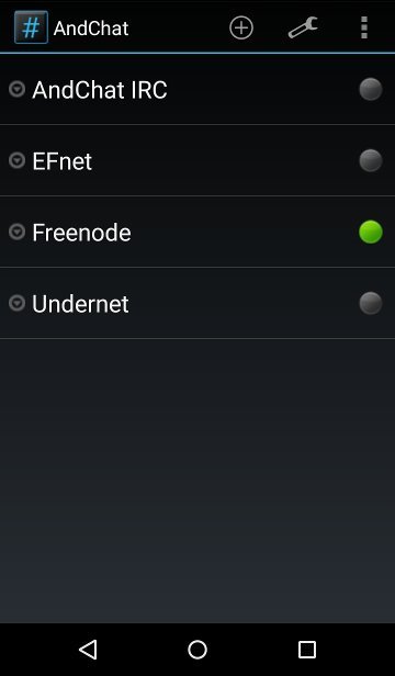 Android-IRC-andchat