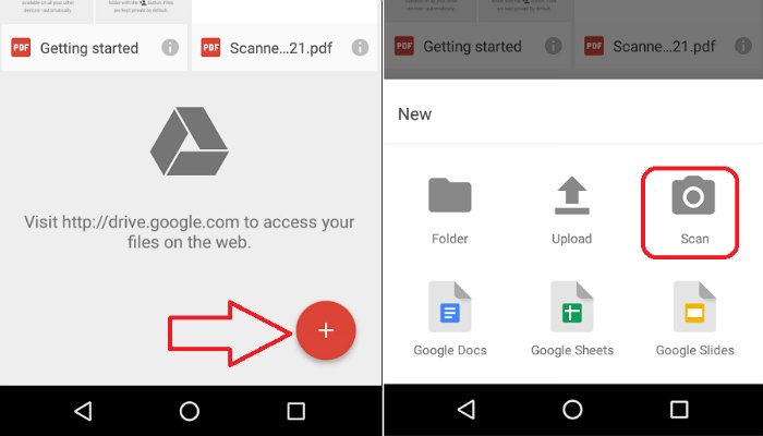 Android-pdf-scan-mydrive