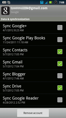 Android-вопросы-Google-Sync