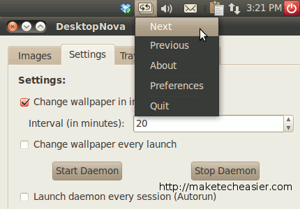 Appindicator-desktopnova