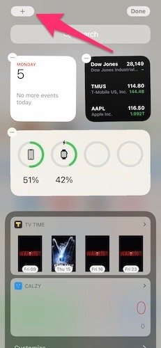 Виджеты Apple iOS 14 сегодня View Plus