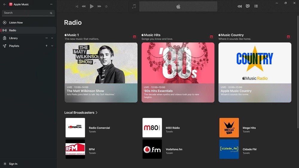 Приложение Apple-Music-Preview