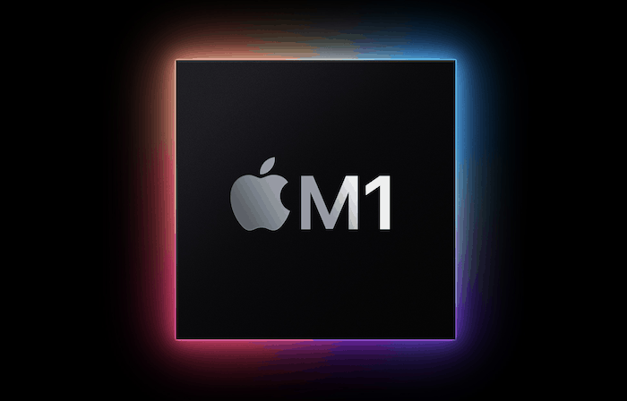Логотип Apple Silicon M1.