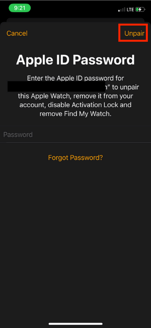 Apple Watch не разблокируют пароль Apple ID на Mac