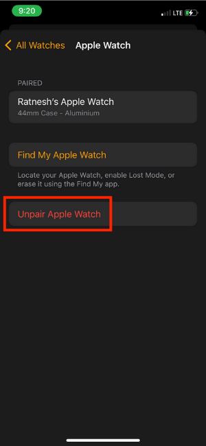 Apple Watch не разблокирует Mac Отсоедините Apple Watch