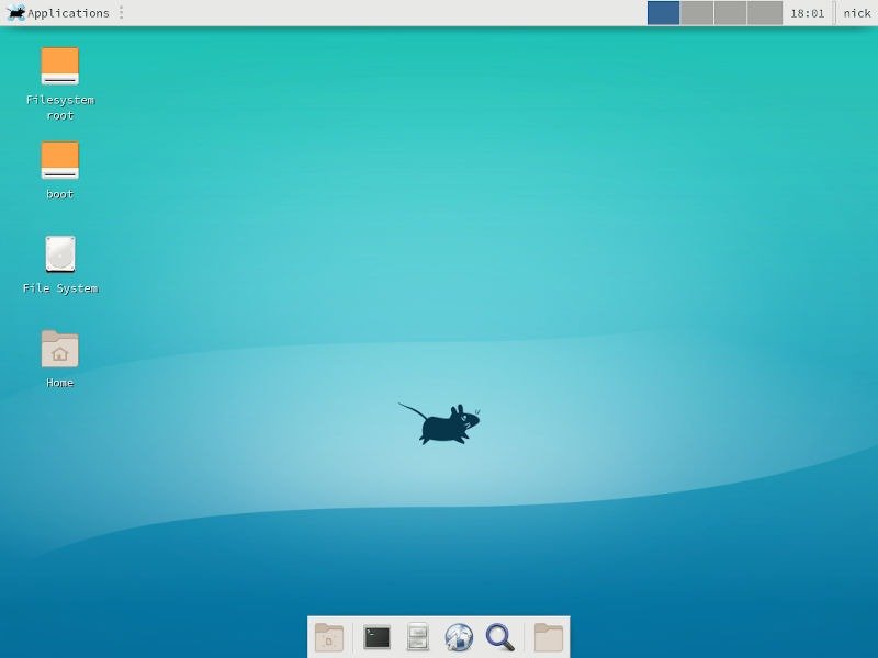 Арка с Xfce