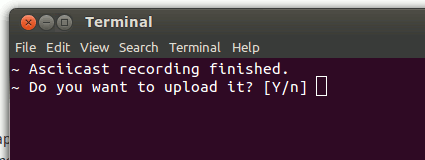 asciinema-загрузить-видео