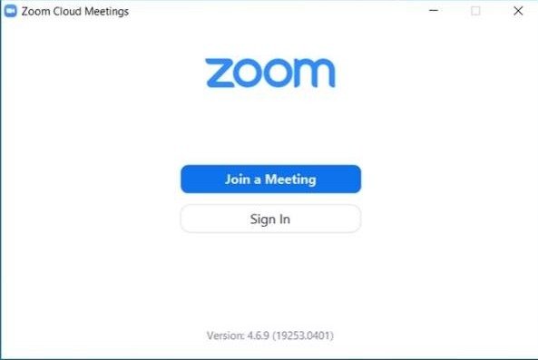 Посещение вызовов Zoom Экран присоединения к собранию