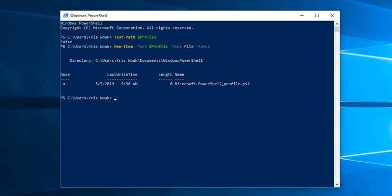 автоматические команды-powershell-powershell-профиль