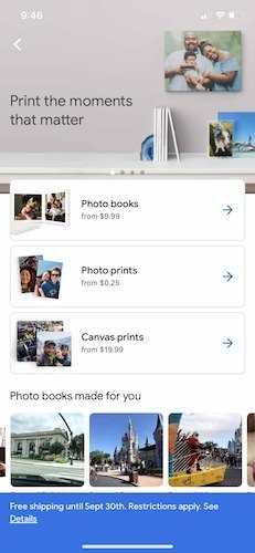 Руководство для начинающих Google Photos Prints