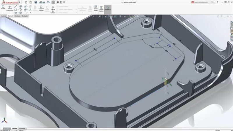 Solidworks, одна из лучших альтернатив AutoCAD, в действии