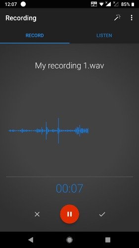 Лучшие приложения для записи голоса на Android Easy Voice Recorder