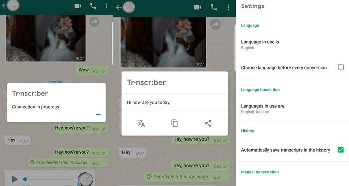 Лучшие приложения для пользователей WhatsApp Transcriber