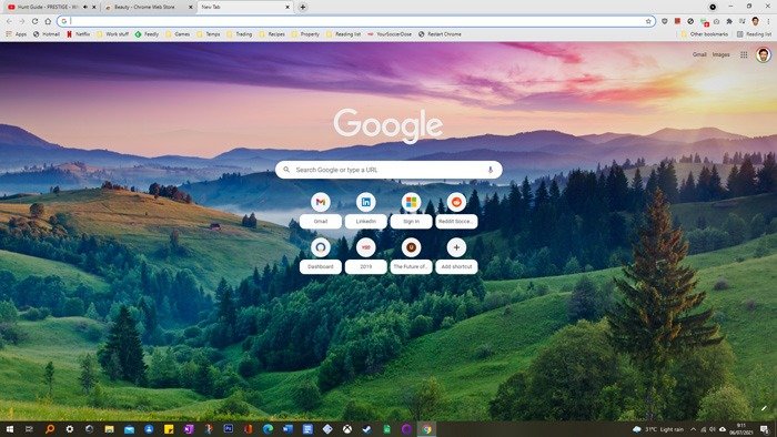 Лучшие темы Chrome Красота